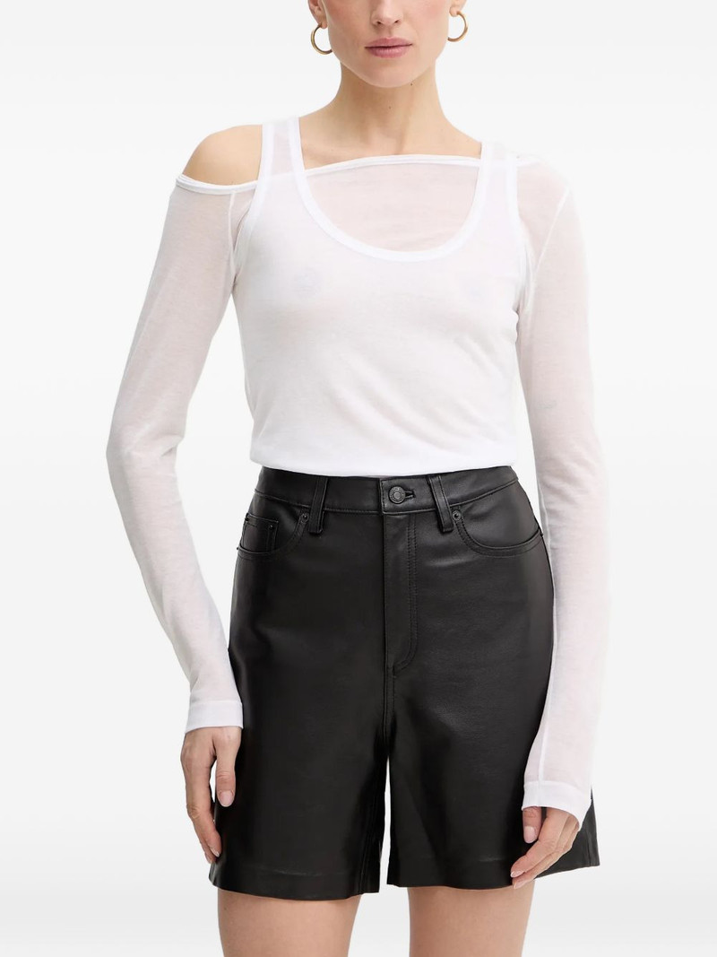 semi-sheer T-shirt 4