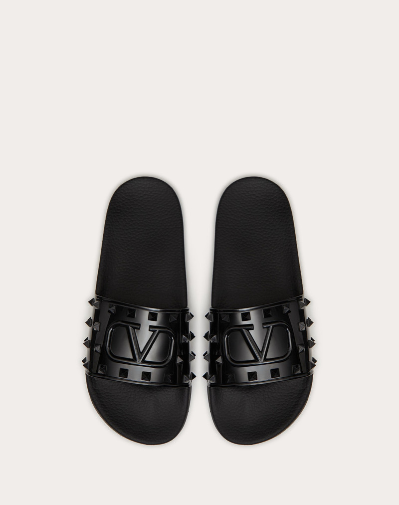 RUBBER SUMMER VLOGO SIGNATURE SLIDE SANDAL 4