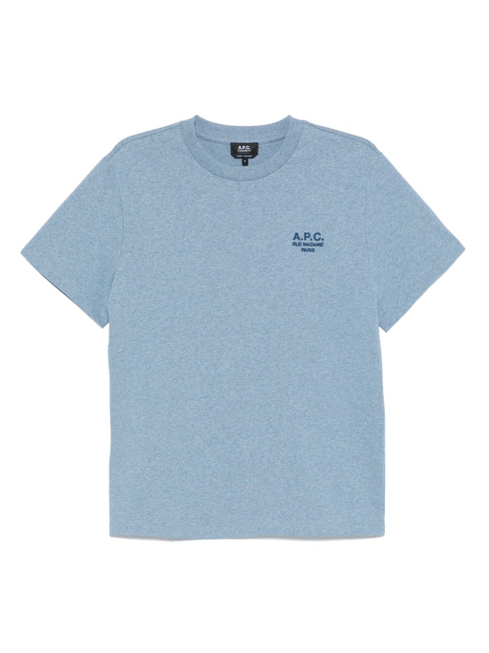 logo-embroidered T-shirt - 1