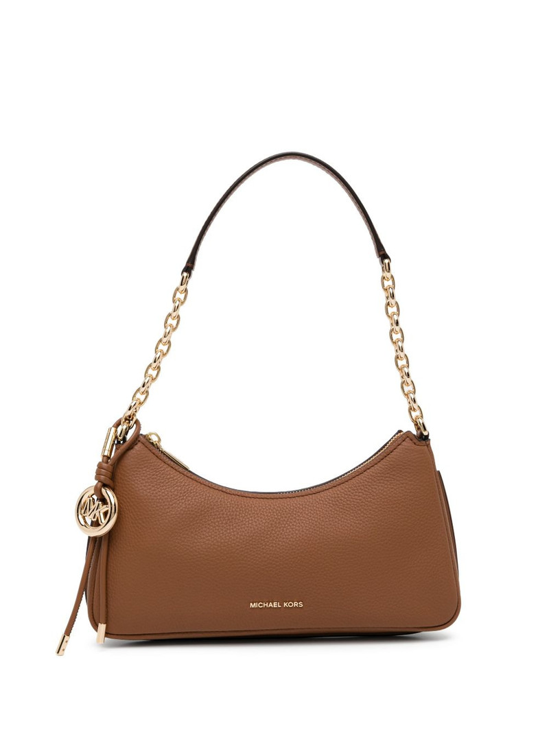 Nolita Medium Pebbled Leather Chain Pochette 1