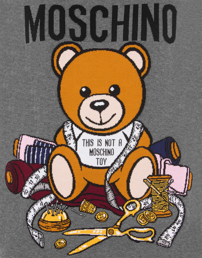 SARTORIAL TEDDY BEAR KNIT DRESS 4