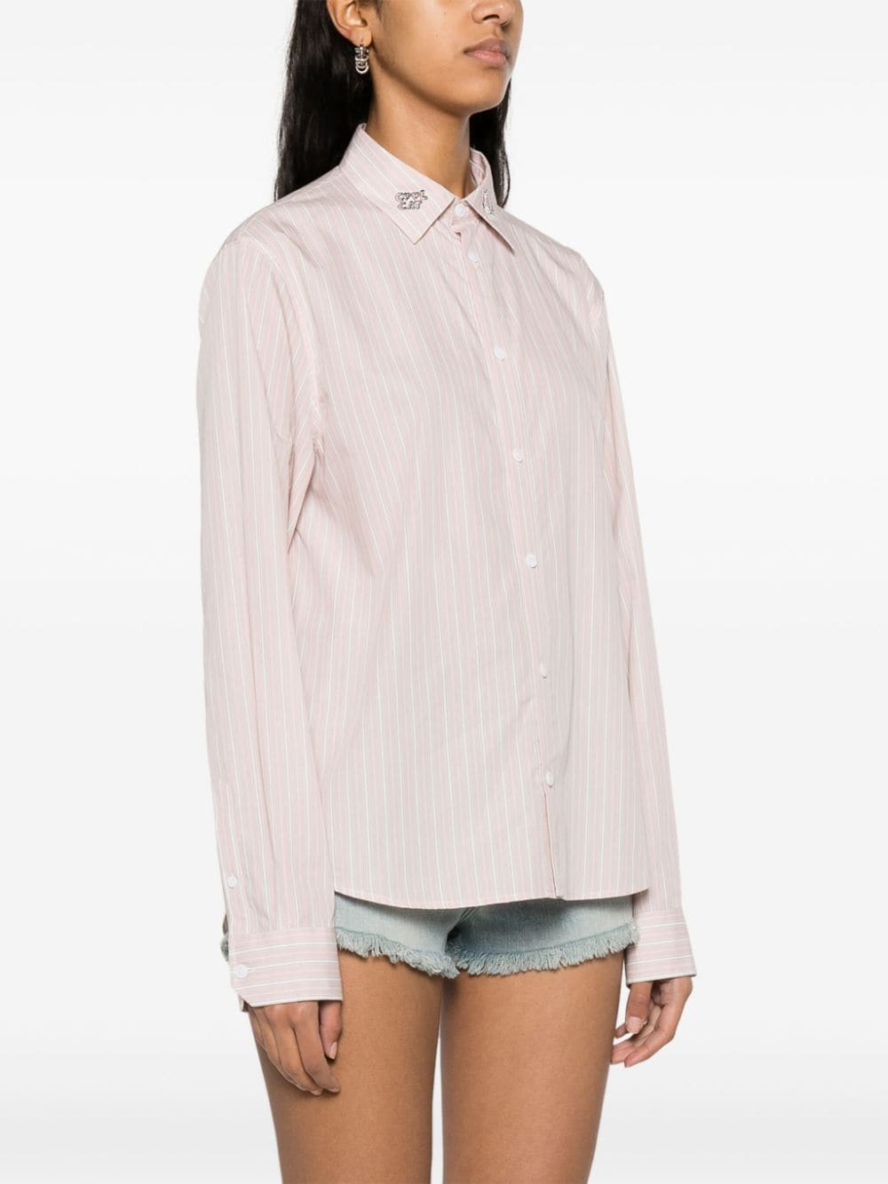 Cool Cat striped cotton shirt - 3