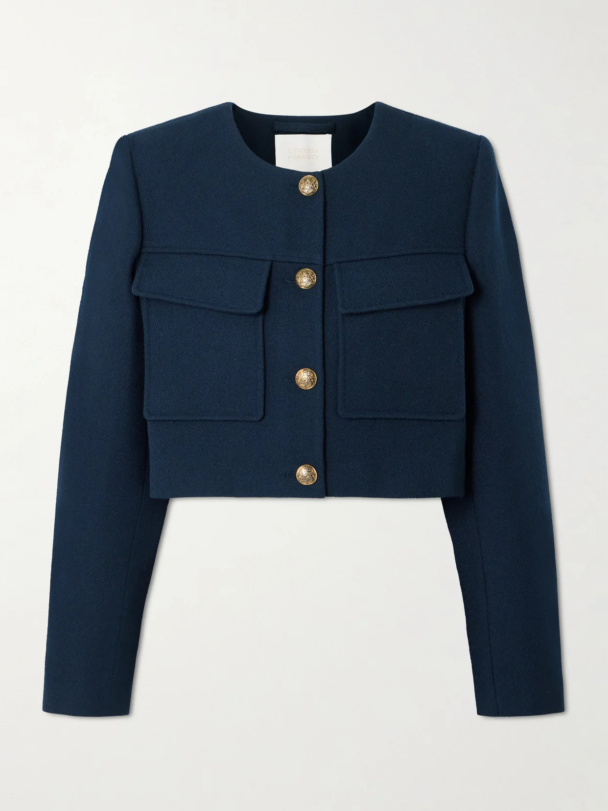 Sophia Wool-twill Jacket - 1