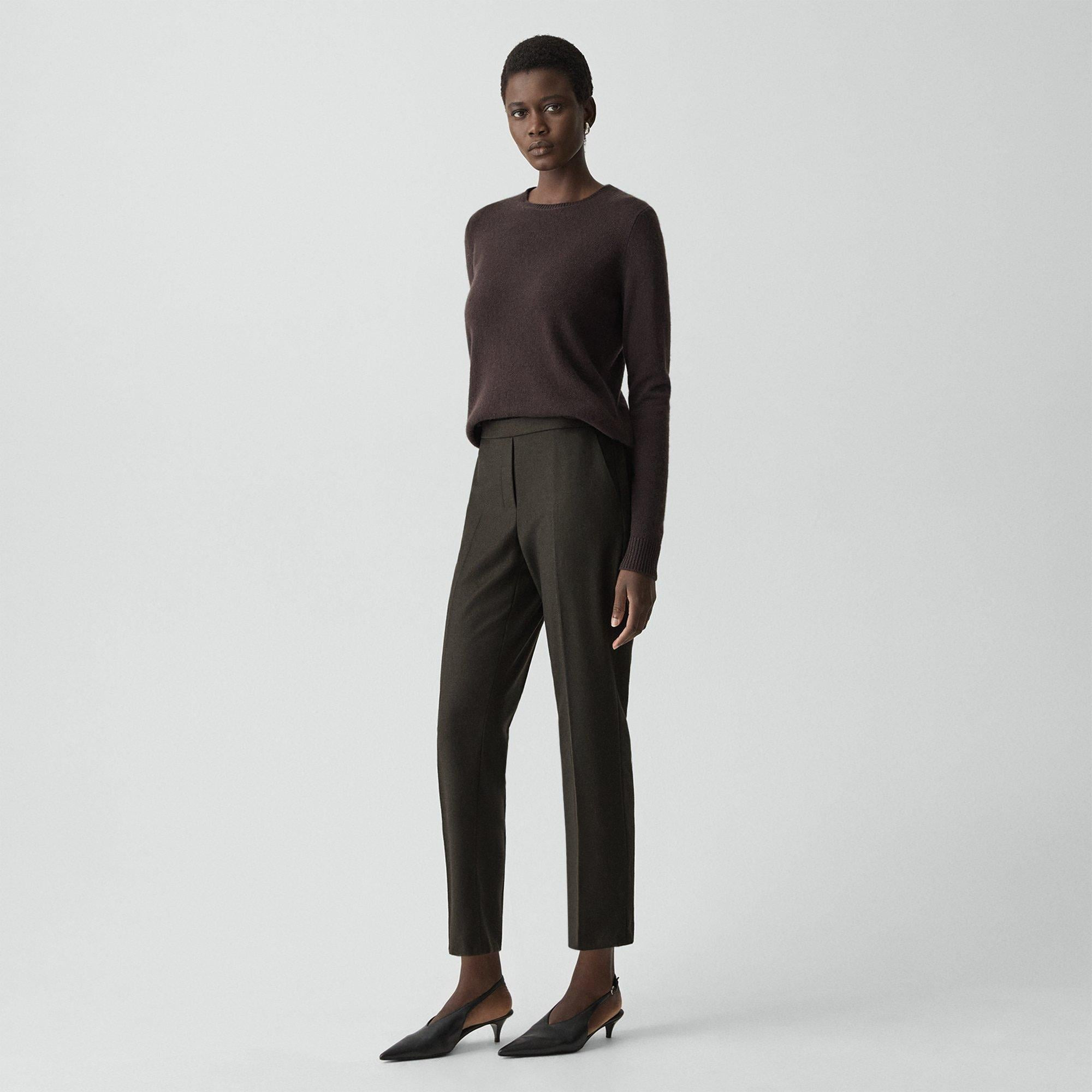 Treeca Pull-On Pant in Sleek Flannel - 3