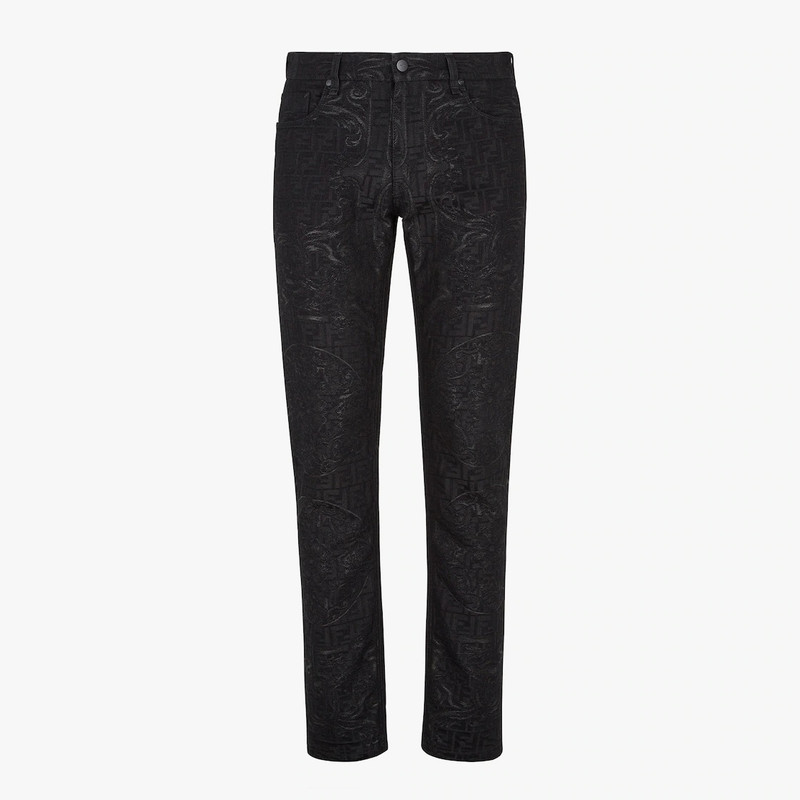 Fendace black denim jeans 1