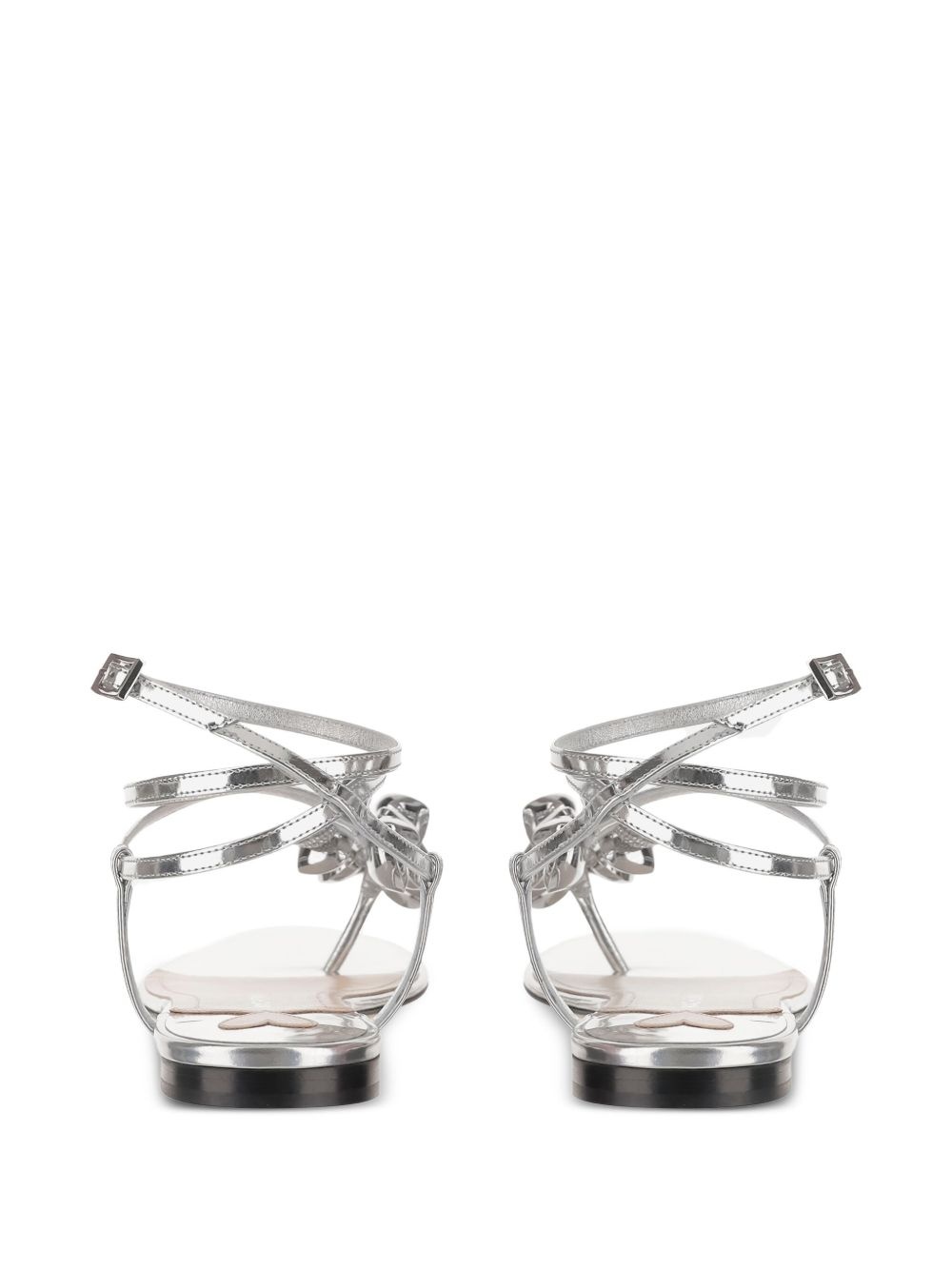 crystal-embellished sandals - 3