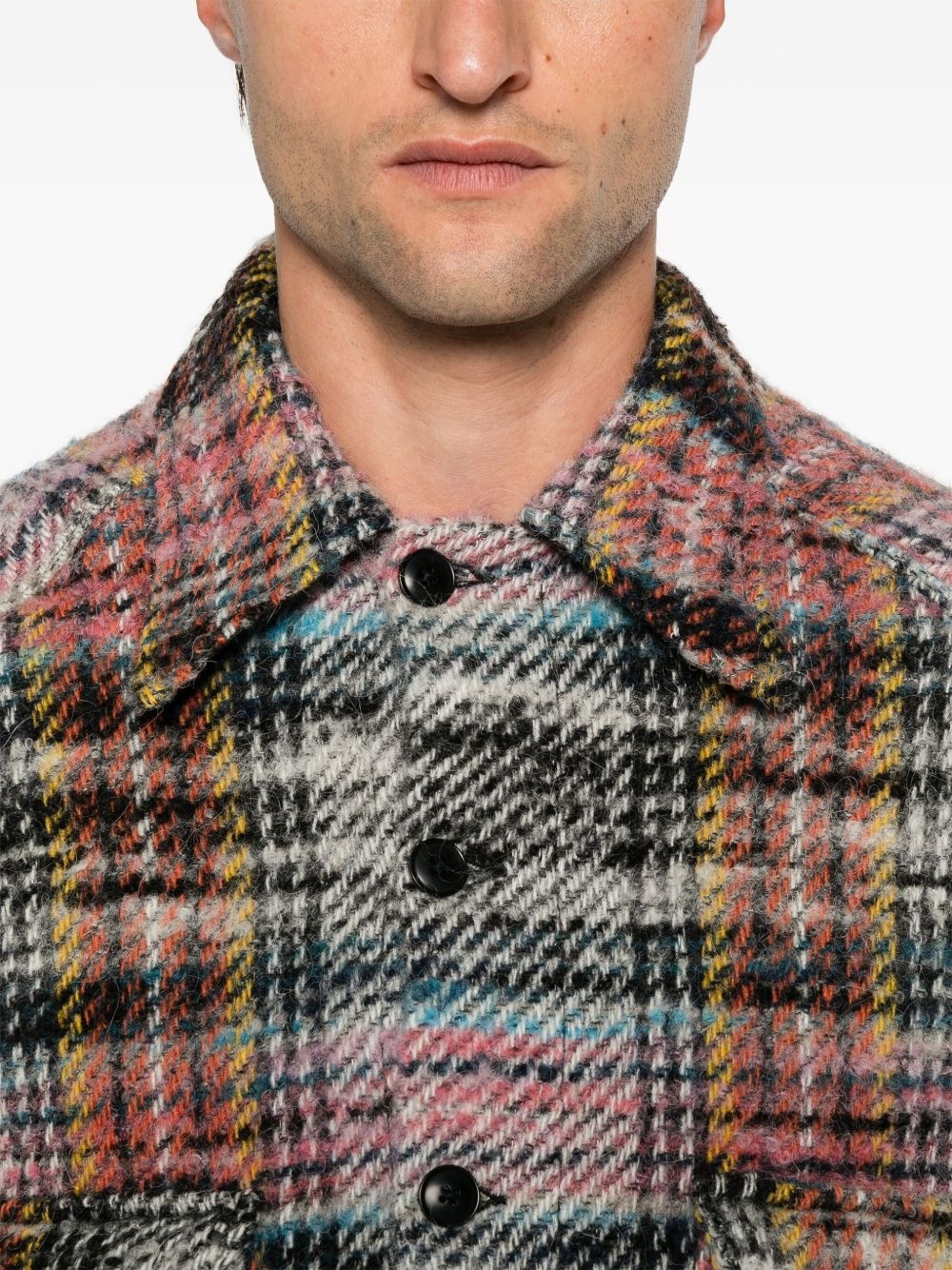 CPO check-print shirt - 5