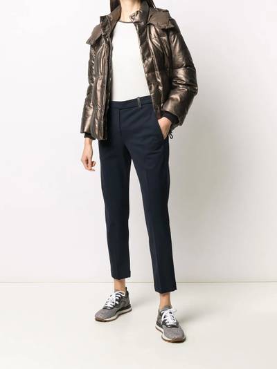 Brunello Cucinelli cropped tailored trousers outlook