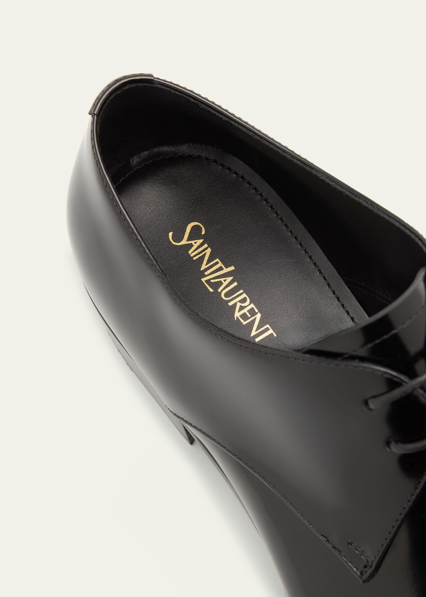 Men's Vadim 25 Beveled-Toe Leather Derby Shoes - 6