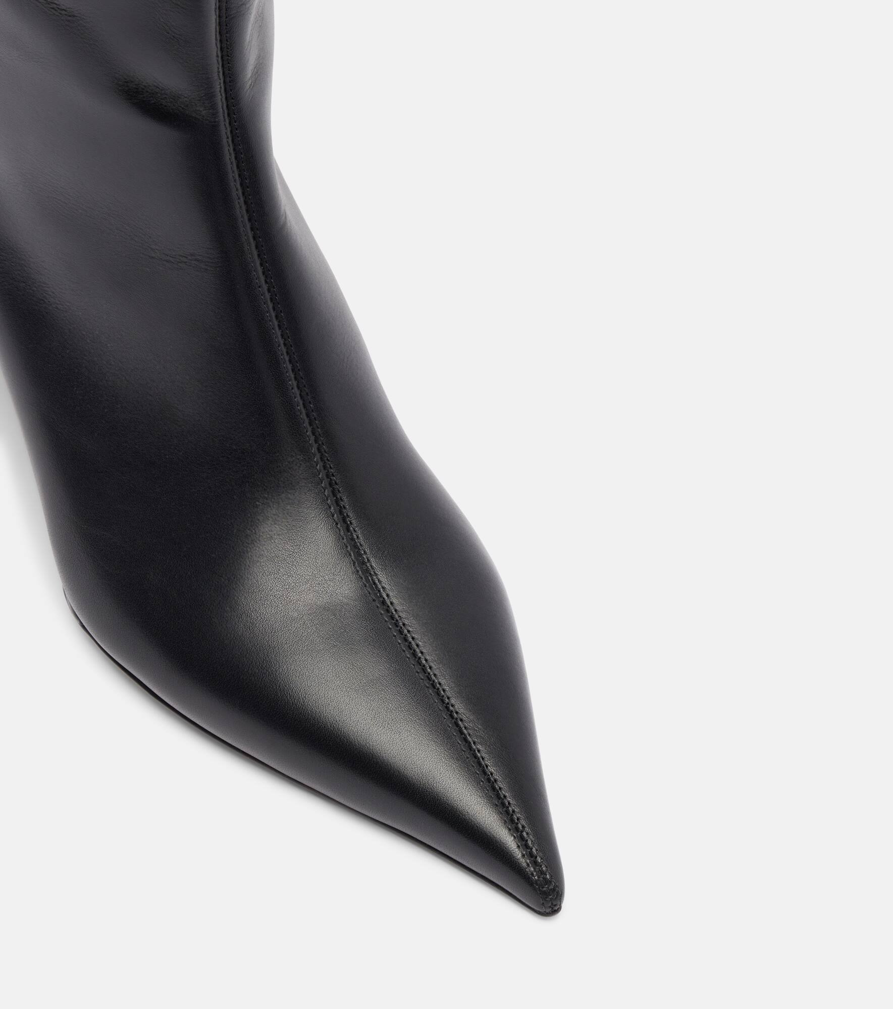 Nina 50 leather knee-high boots - 5