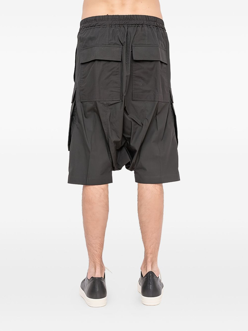 drawstring-fastening cargo shorts 3