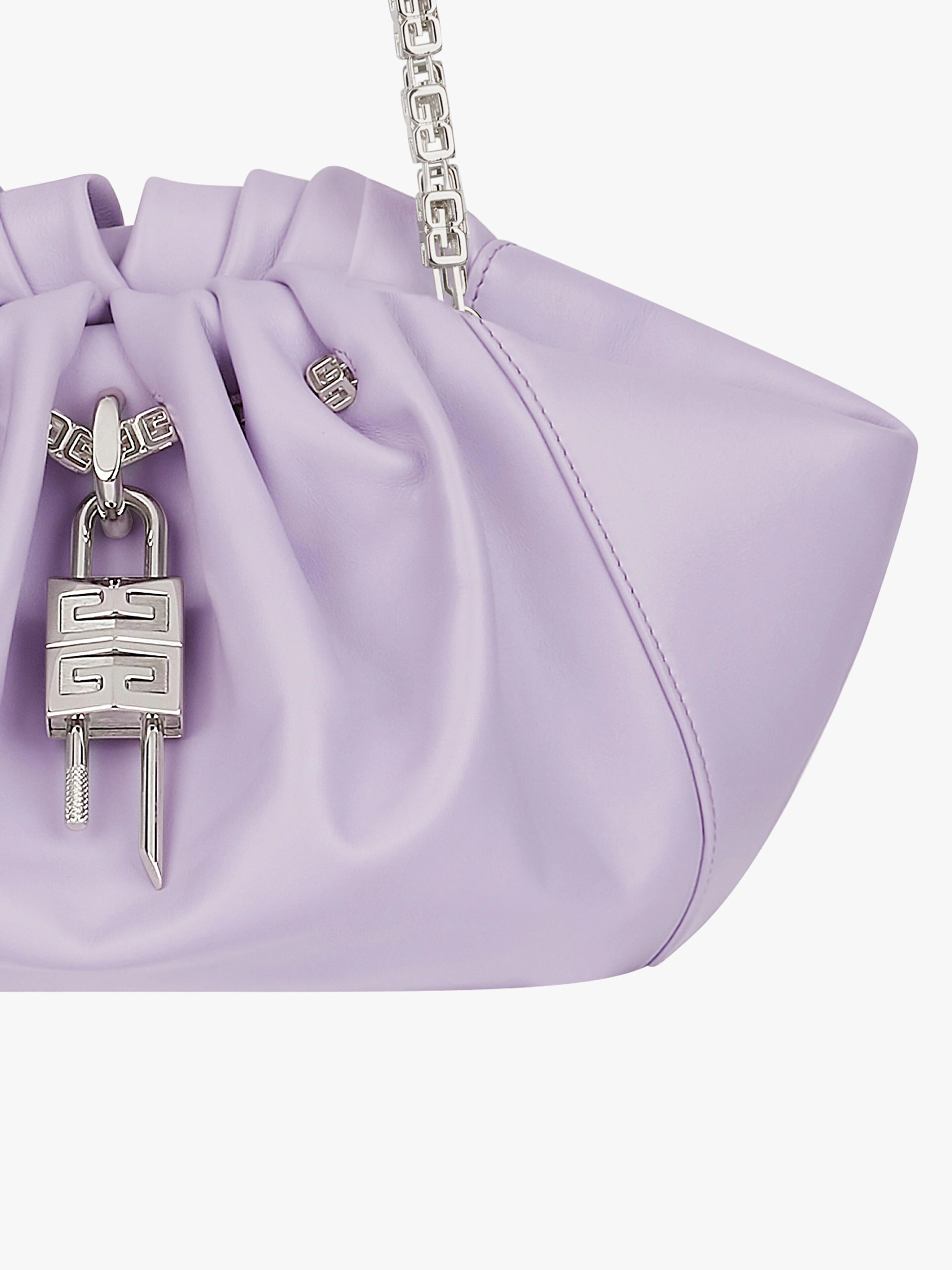 SMALL KENNY BAG IN SMOOTH LEATHER - 7