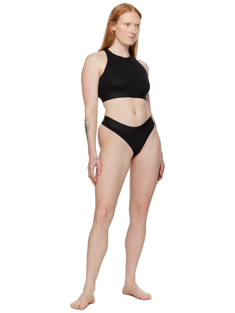 Palm Angels Black Classic Thong outlook