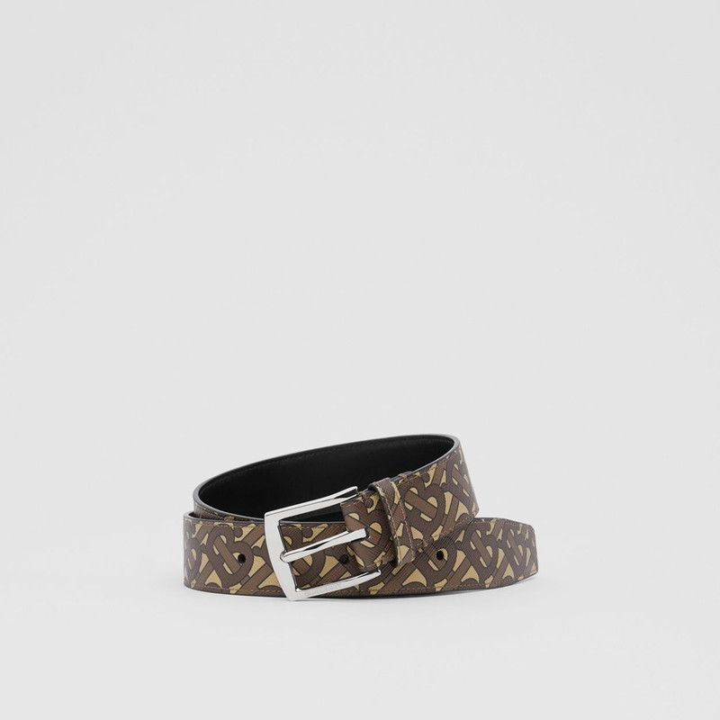 Monogram E-canvas Belt 1