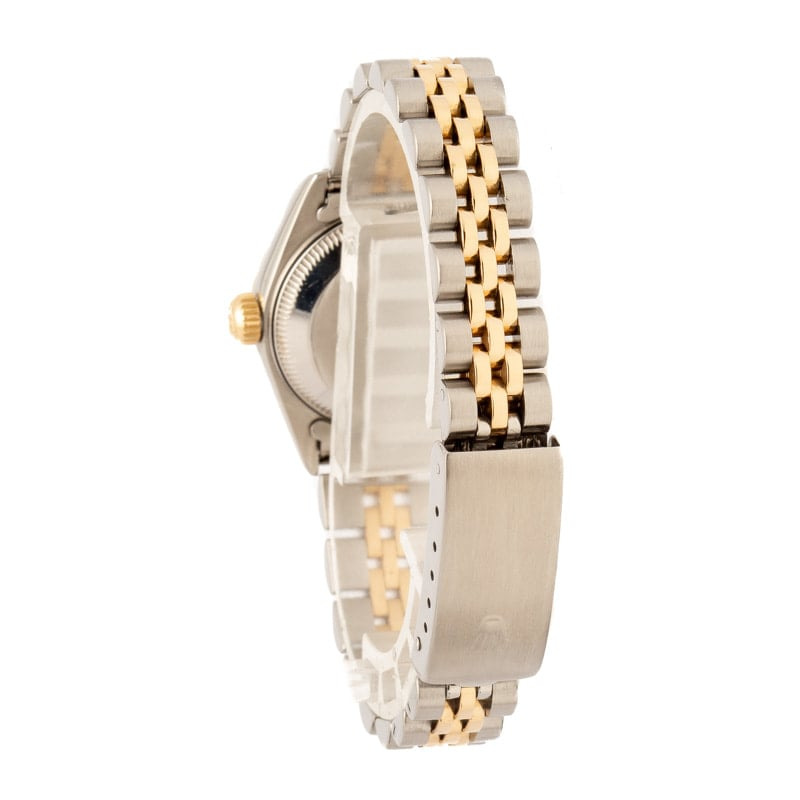 Rolex Lady Datejust 69173 White Roman Dial - 3