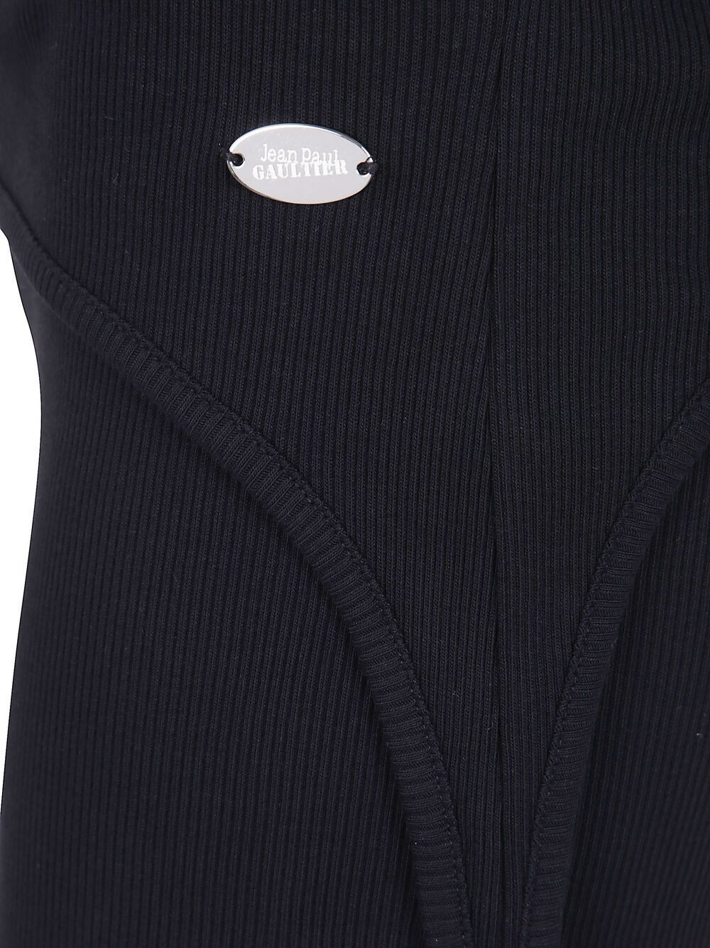 ribbed garter-detail shorts - 3