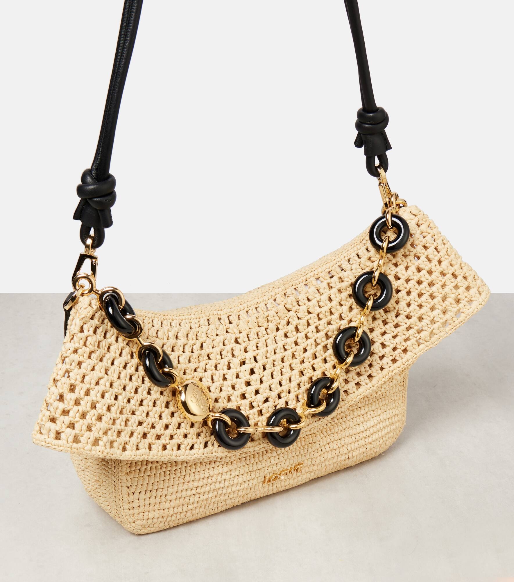 Paula's Ibiza raffia shoulder bag - 6