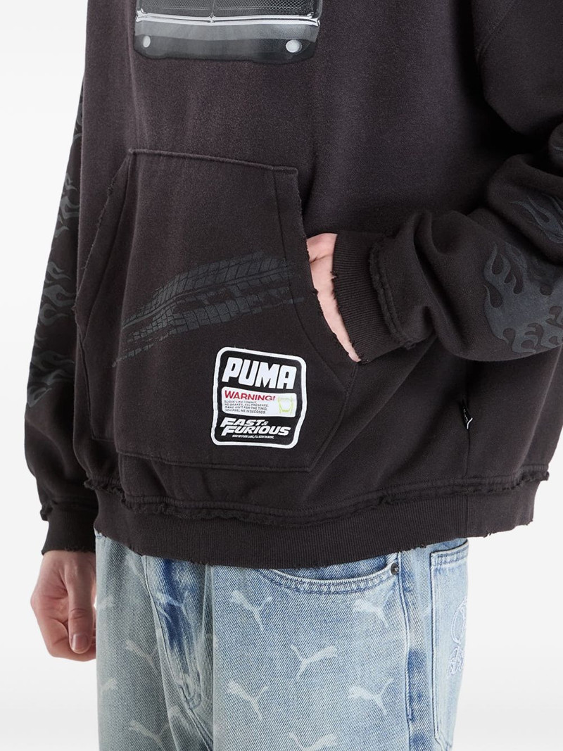 x Fast & Furious graphic-print hoodie 4
