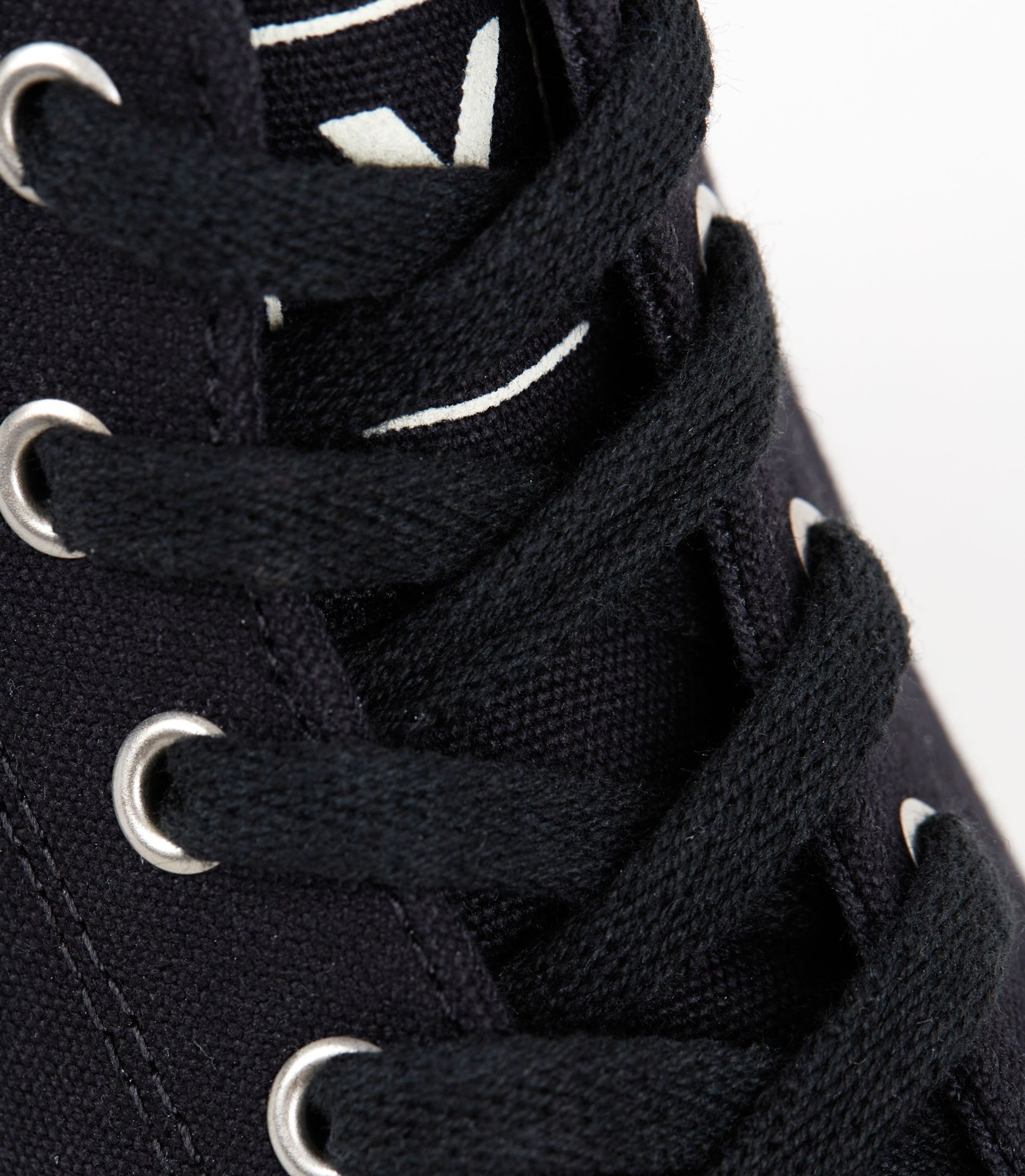 LACES ORGANIC COTTON BLACK - 3