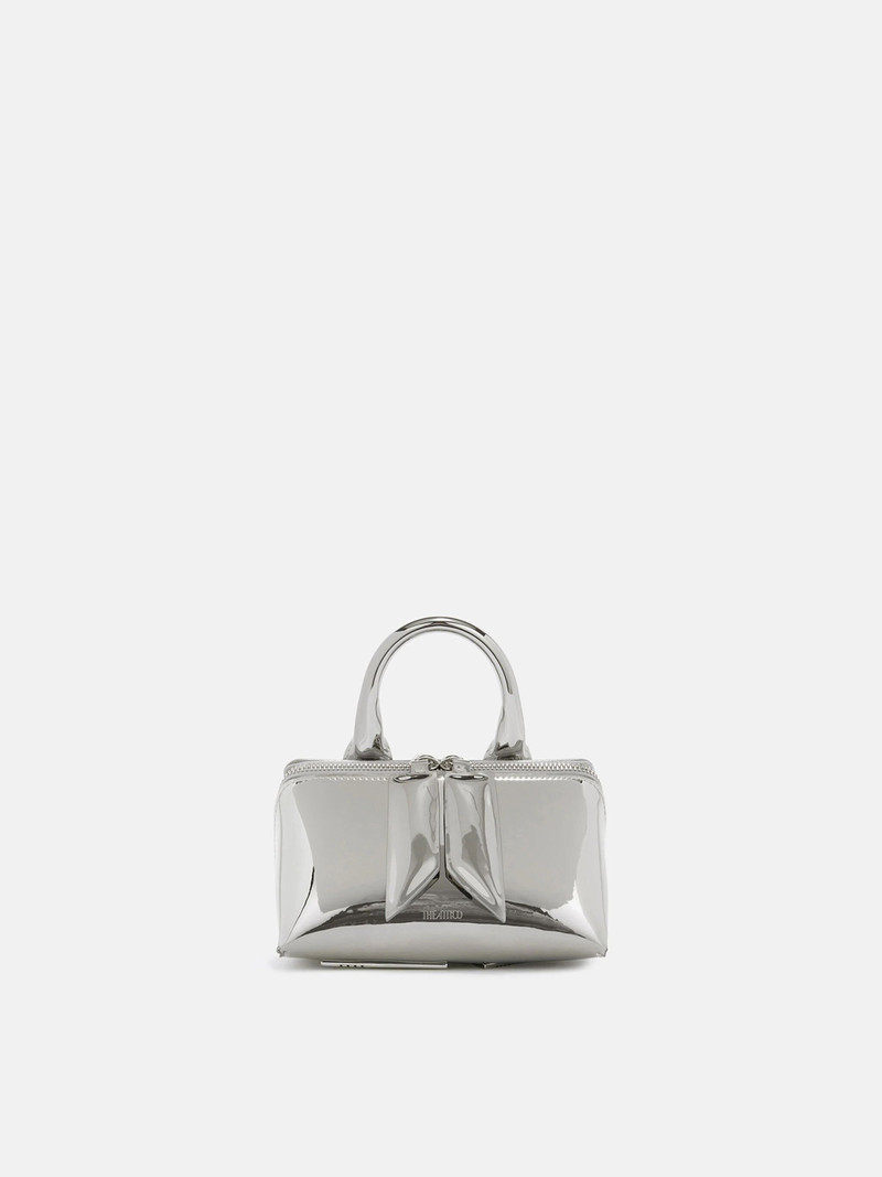 ''FRIDAY'' SILVER MINI HANDBAG 1