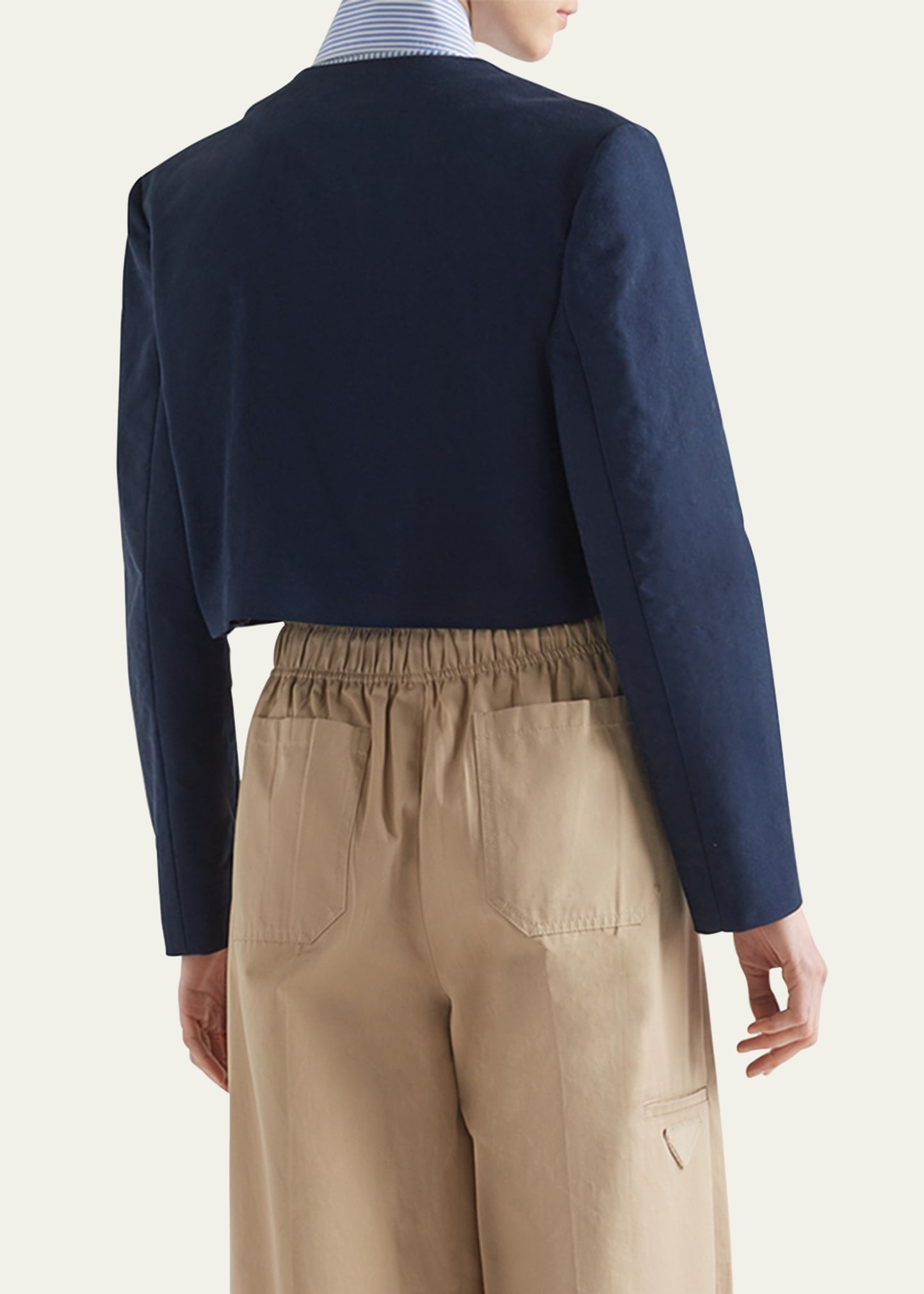 Tricotina Cropped Jacket - 3