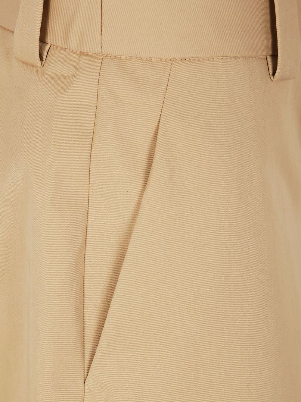 cotton straight-leg trousers - 3