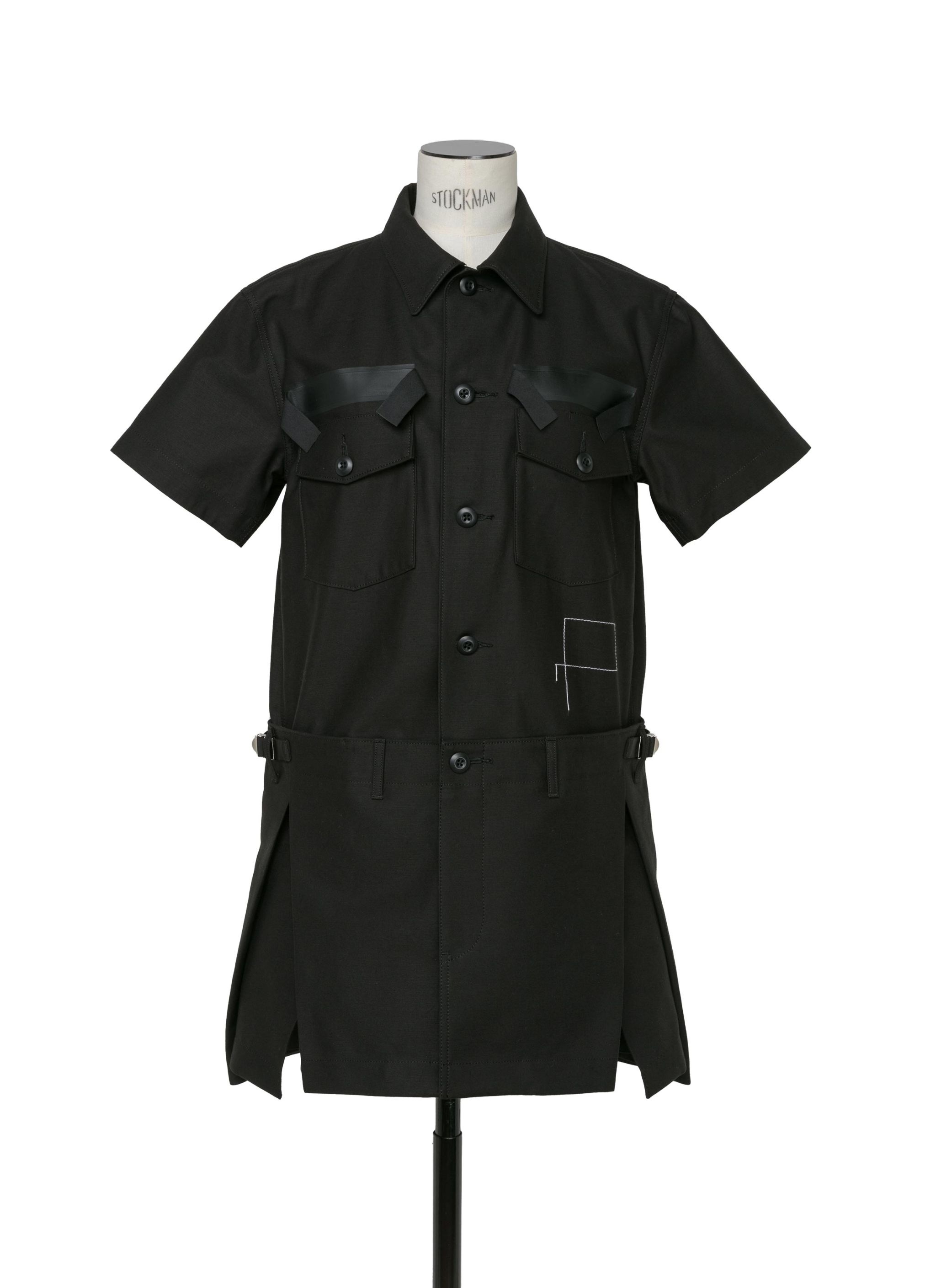 定価以下 2 M SACAI WTAPS Cotton Back Satin sacai-x-WTAPS-Cotton-Back-
