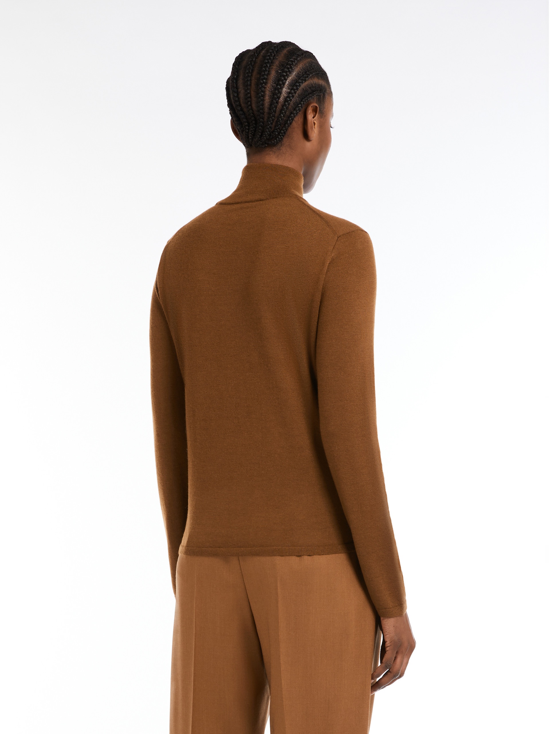 PATRONI Cashmere polo-neck jumper - 4