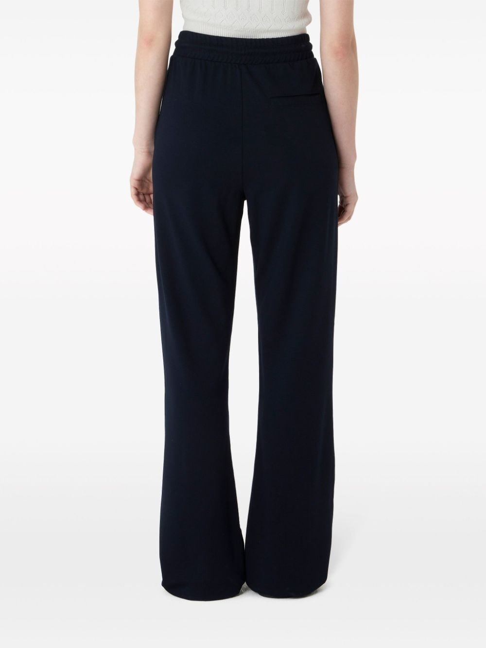slim-cut flared track pants - 4