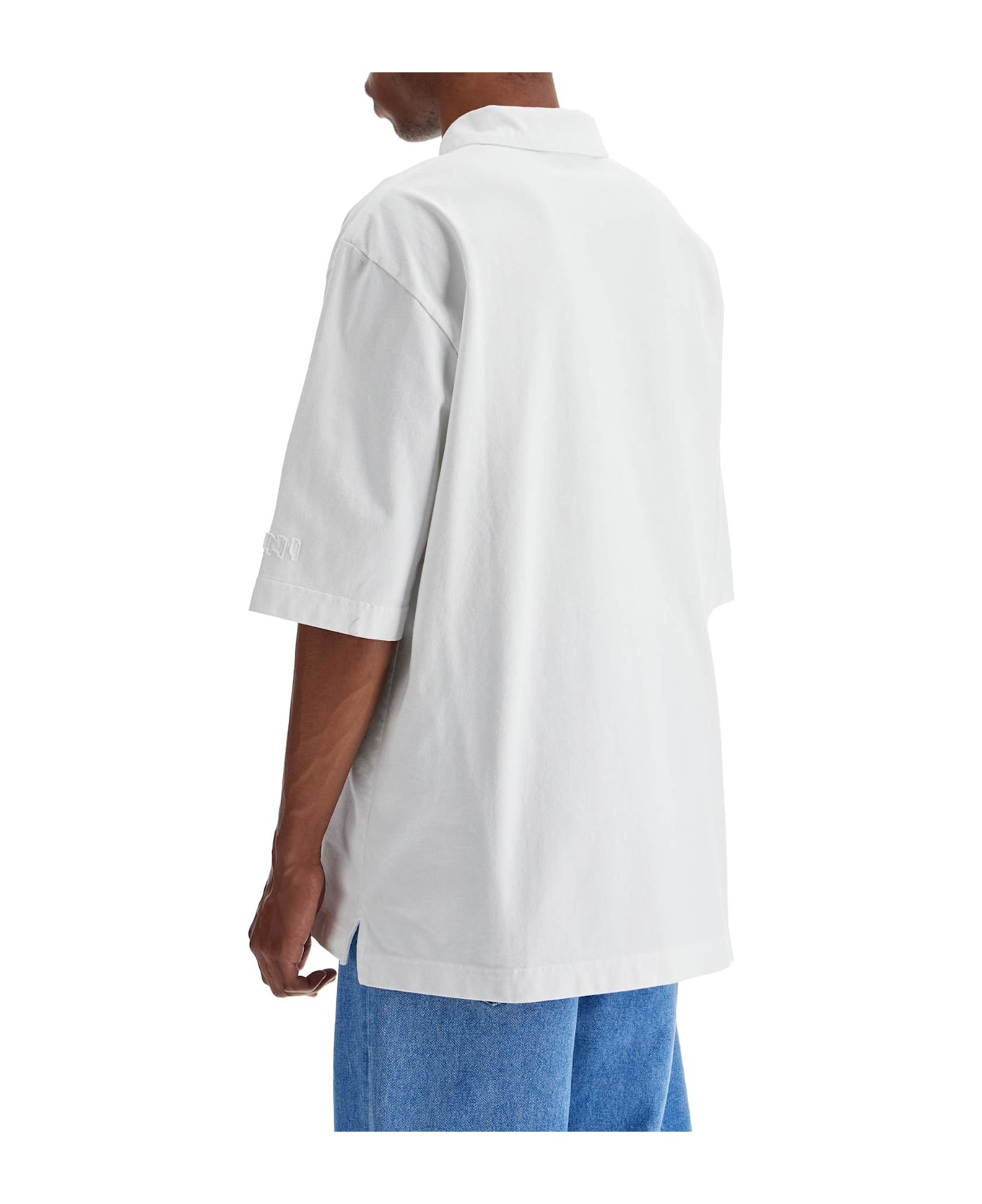 Straight Hem Polo Shirt - 3