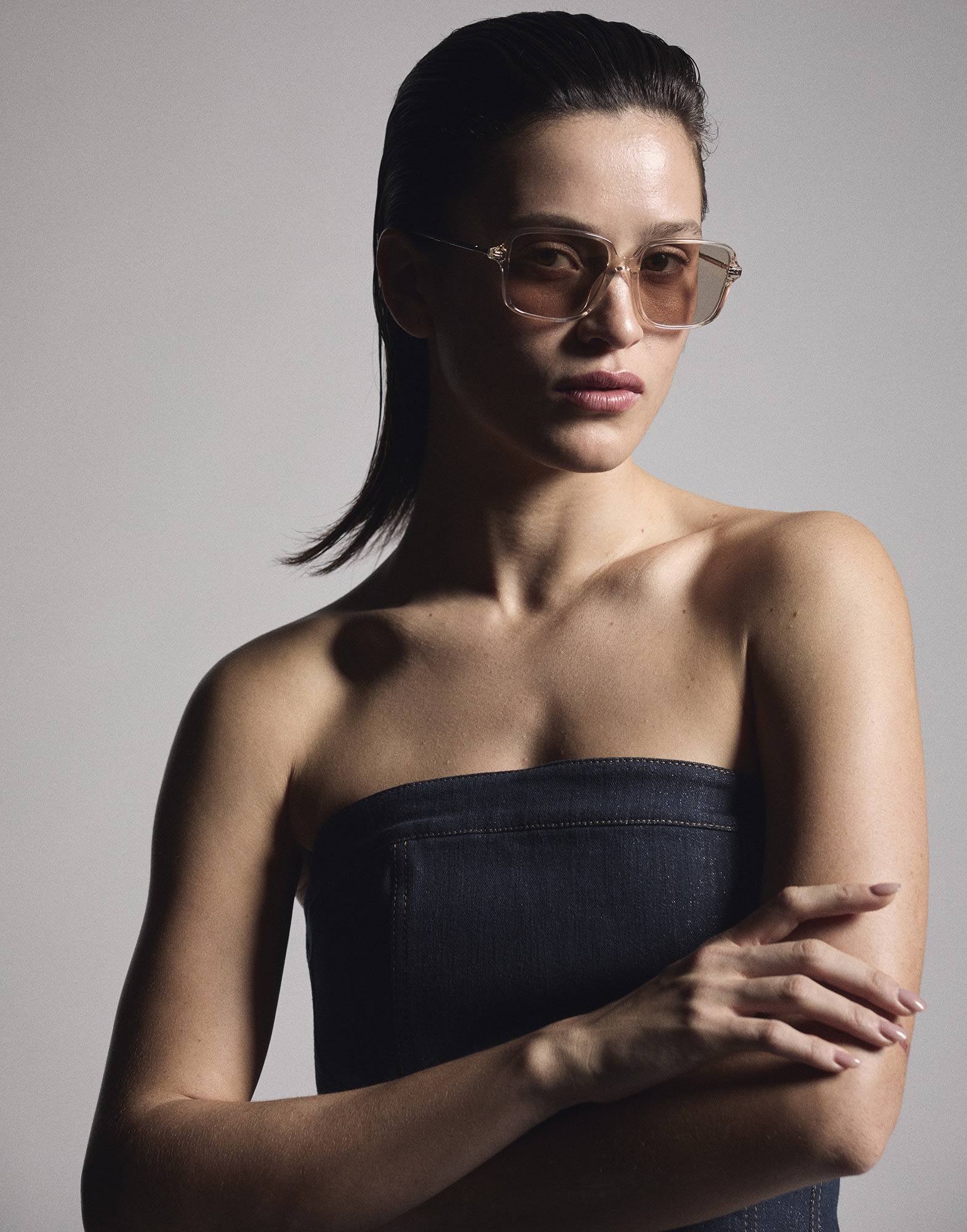 Brunello Cucinelli Timeless Reflections acetate and titanium