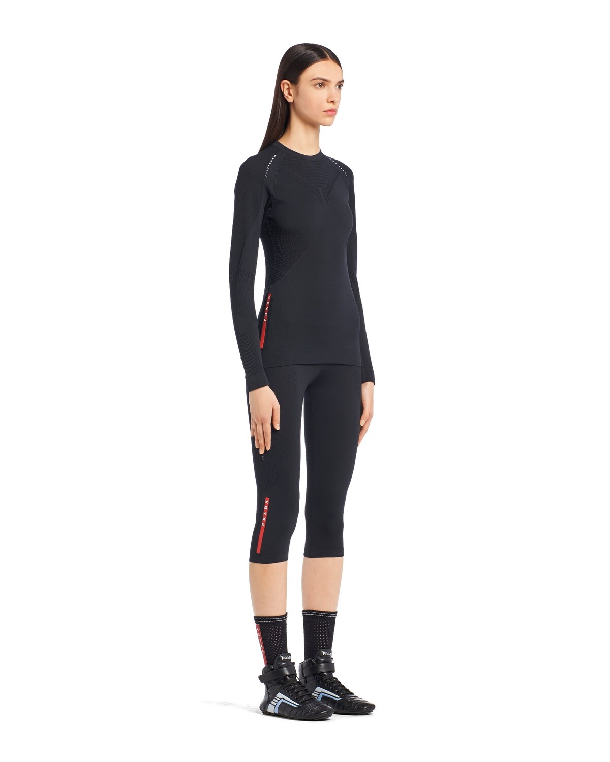 Soft Rec Polyester crew-neck sweater - 3