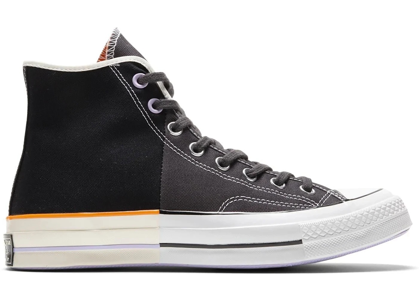 Converse Chuck Taylor All Star 70 Hi Reconstructed Sunblocked Black - 1