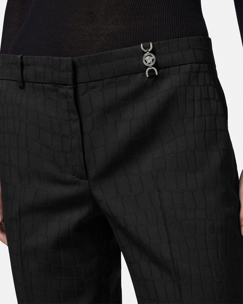 Medusa '95 Croc-Jacquard Pants 5