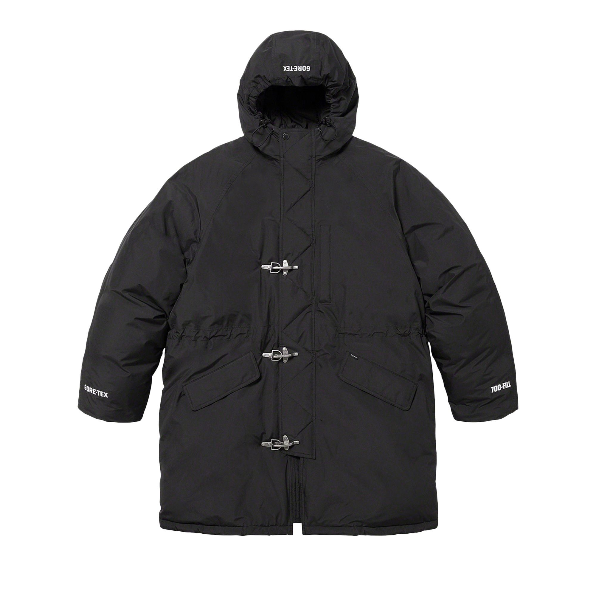 Supreme GORE-TEX 700-Fill Down Parka 'Black' - 1