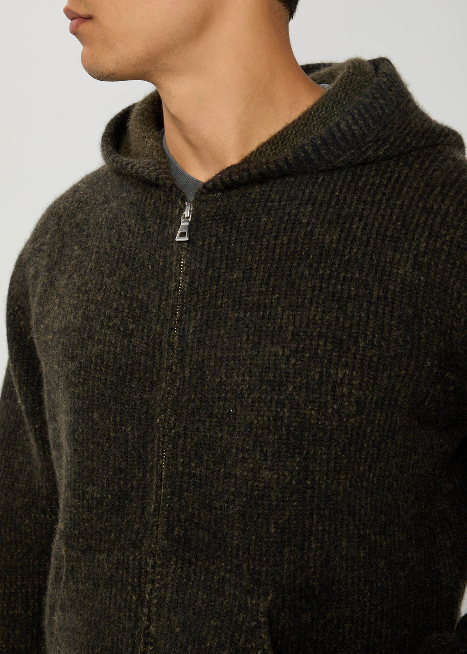 The Elder Statesman Plait Hooded Cashmere Jumper - 5