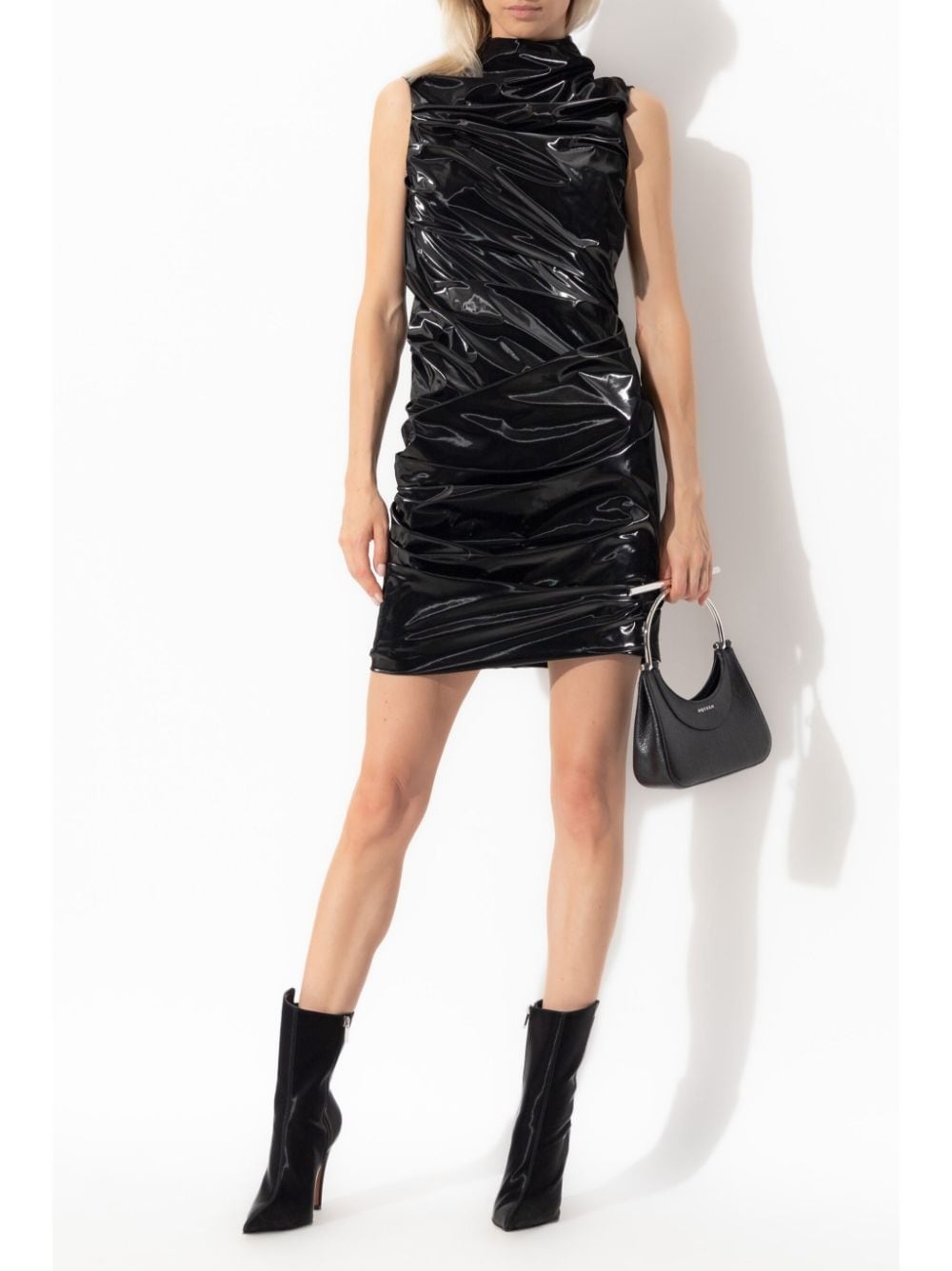 ワンピース ALEXANDER MCQUEEN Woman Dress Black 808396 QLADT 1000 Alexander McQueen 808396 QLADT 1000 | REVERSIBLE