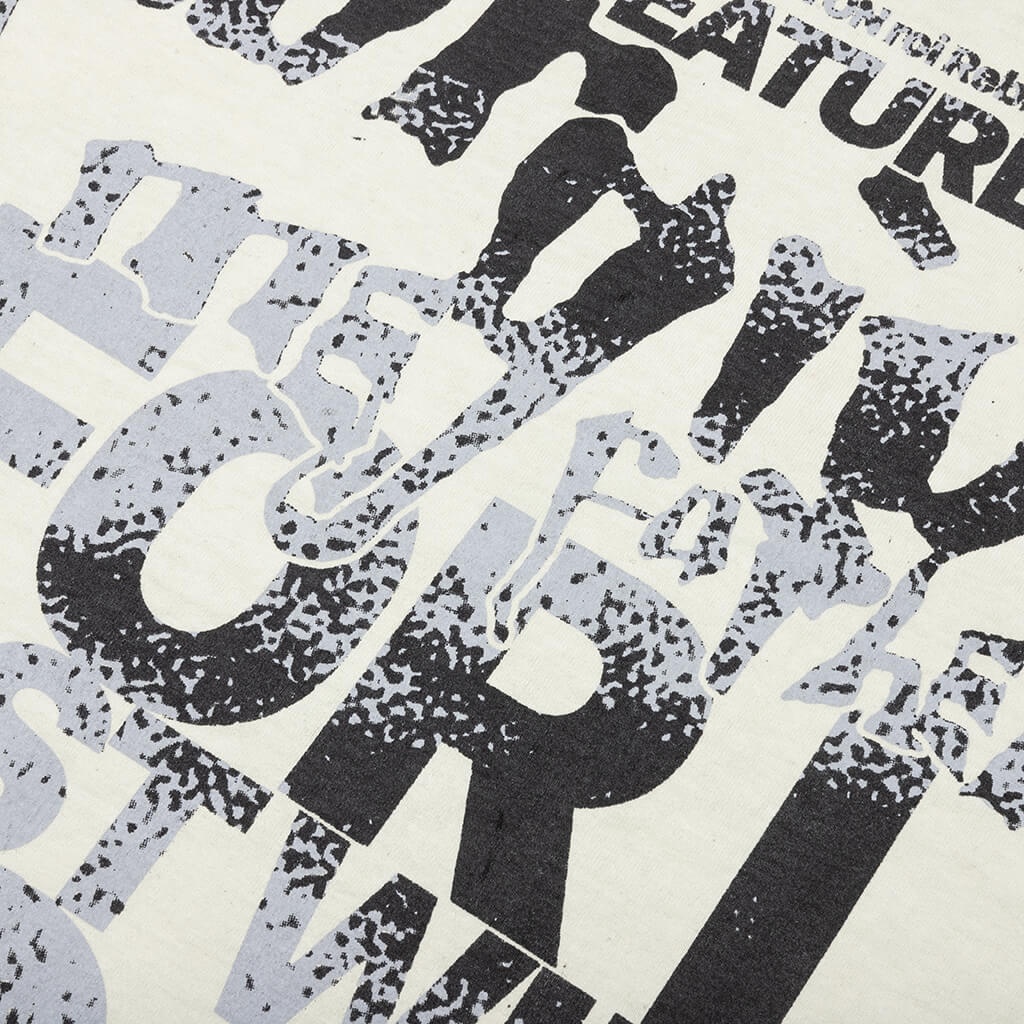 RIVINGTON ROI REBIS X FEATURE I MUST WIN TEE - VINTAGE WHITE - 5