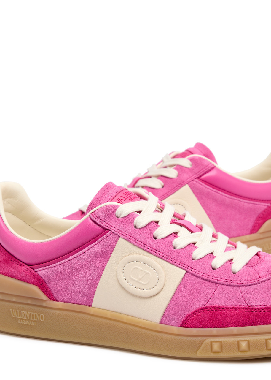 Valentino Upvillage Crosta Panelled Suede Sneakers - 4