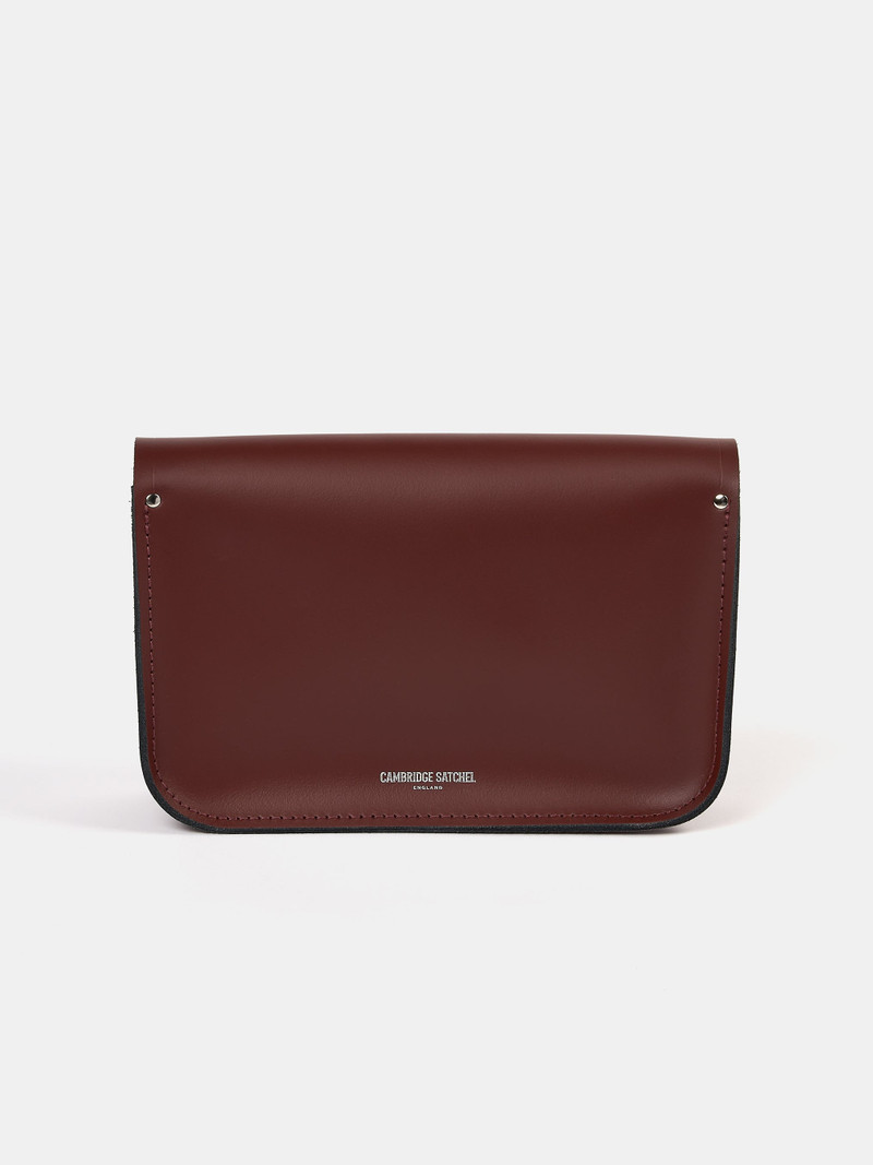 The Satchel Shoulder Bag - Oxblood 3