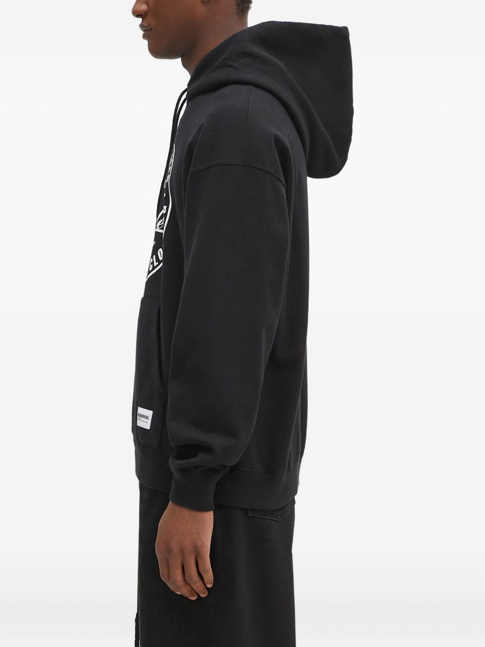 circular-logo hoodie - 3