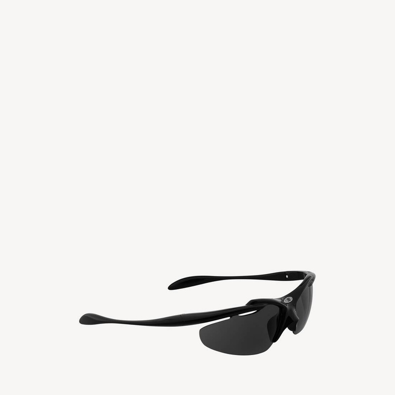 Turbo D-frame Sunglasses in Black 3