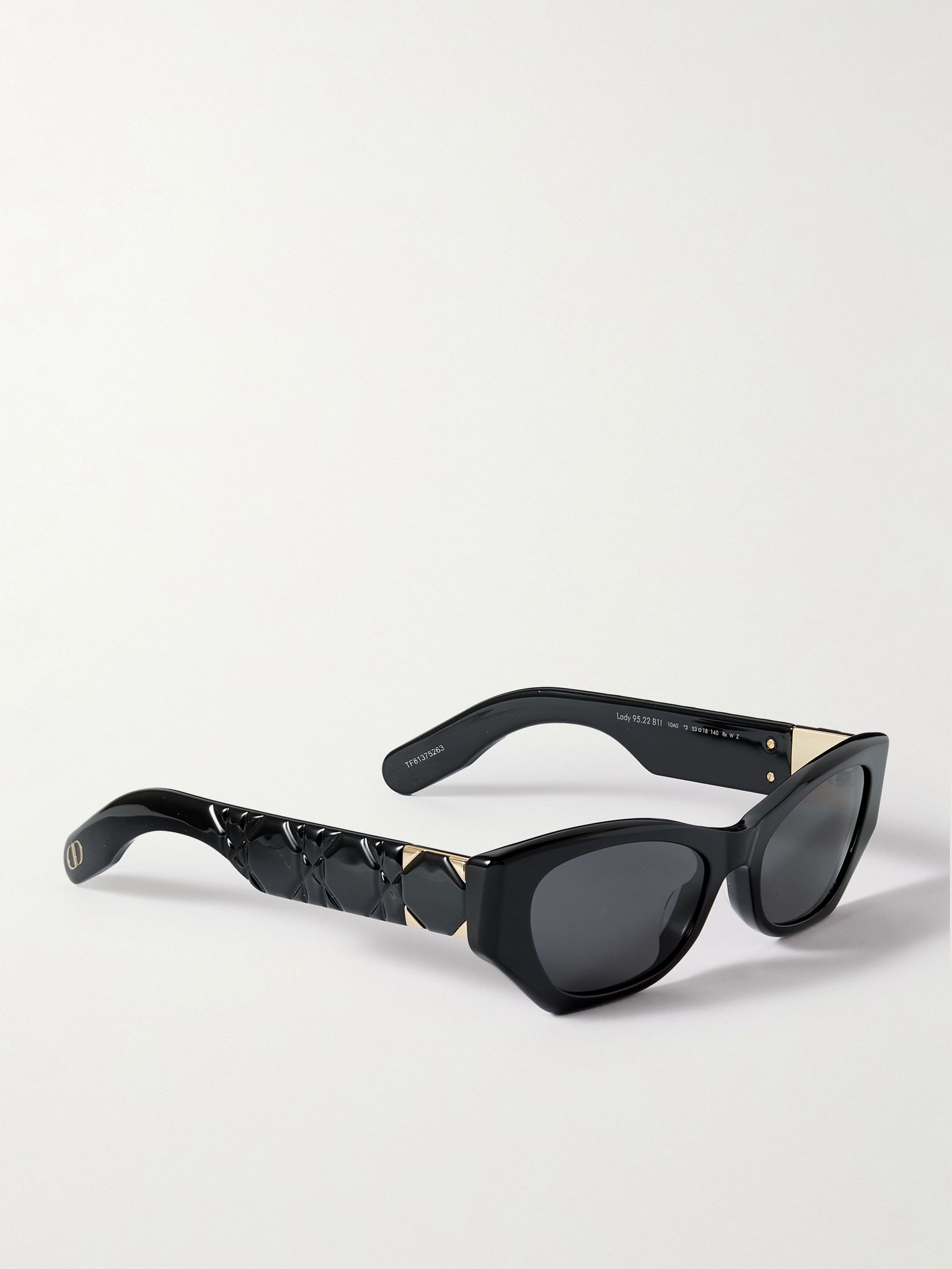 Lady 95.22 B1I cat-eye acetate sunglasses Black - 3