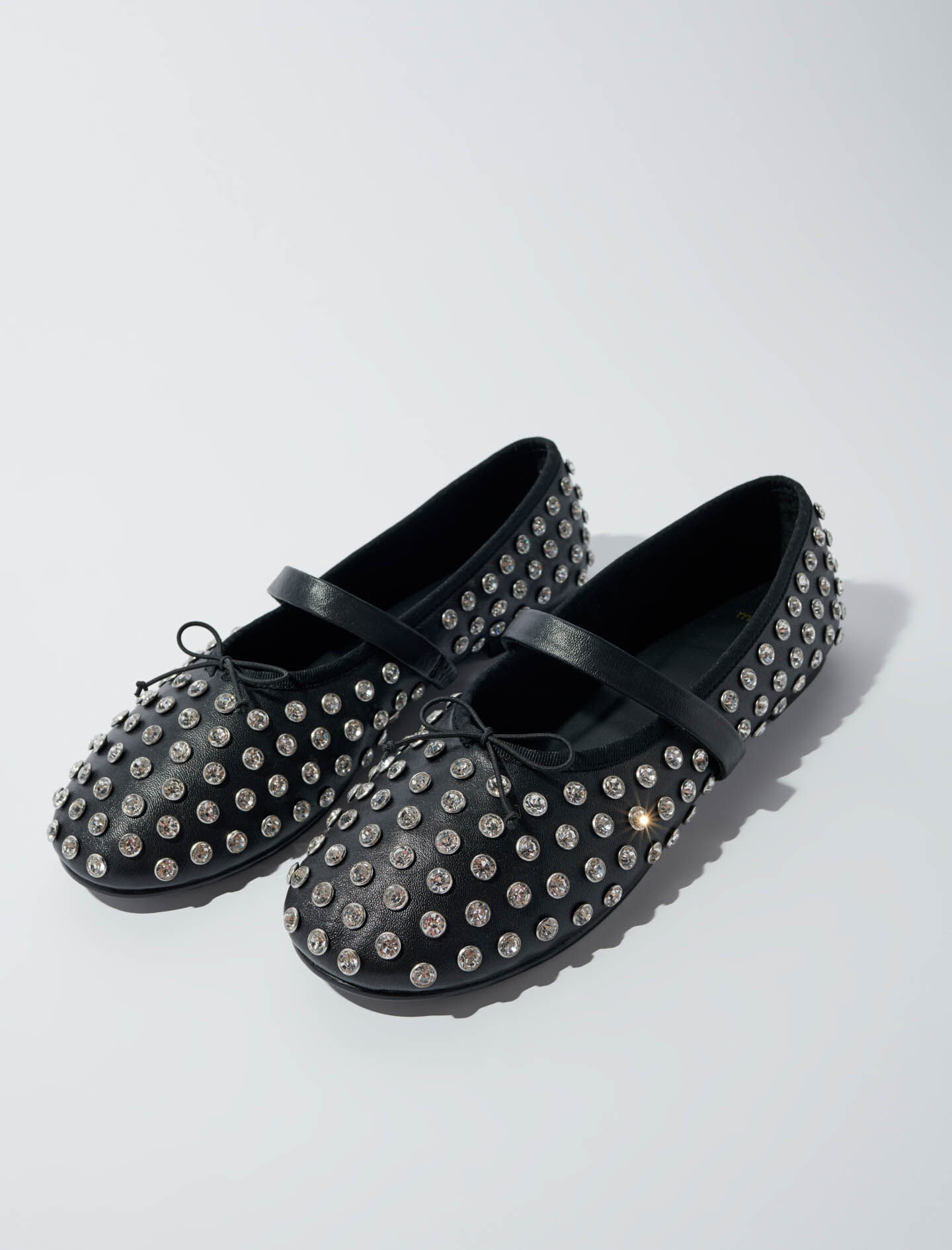 Rhinestone ballerinas - 3