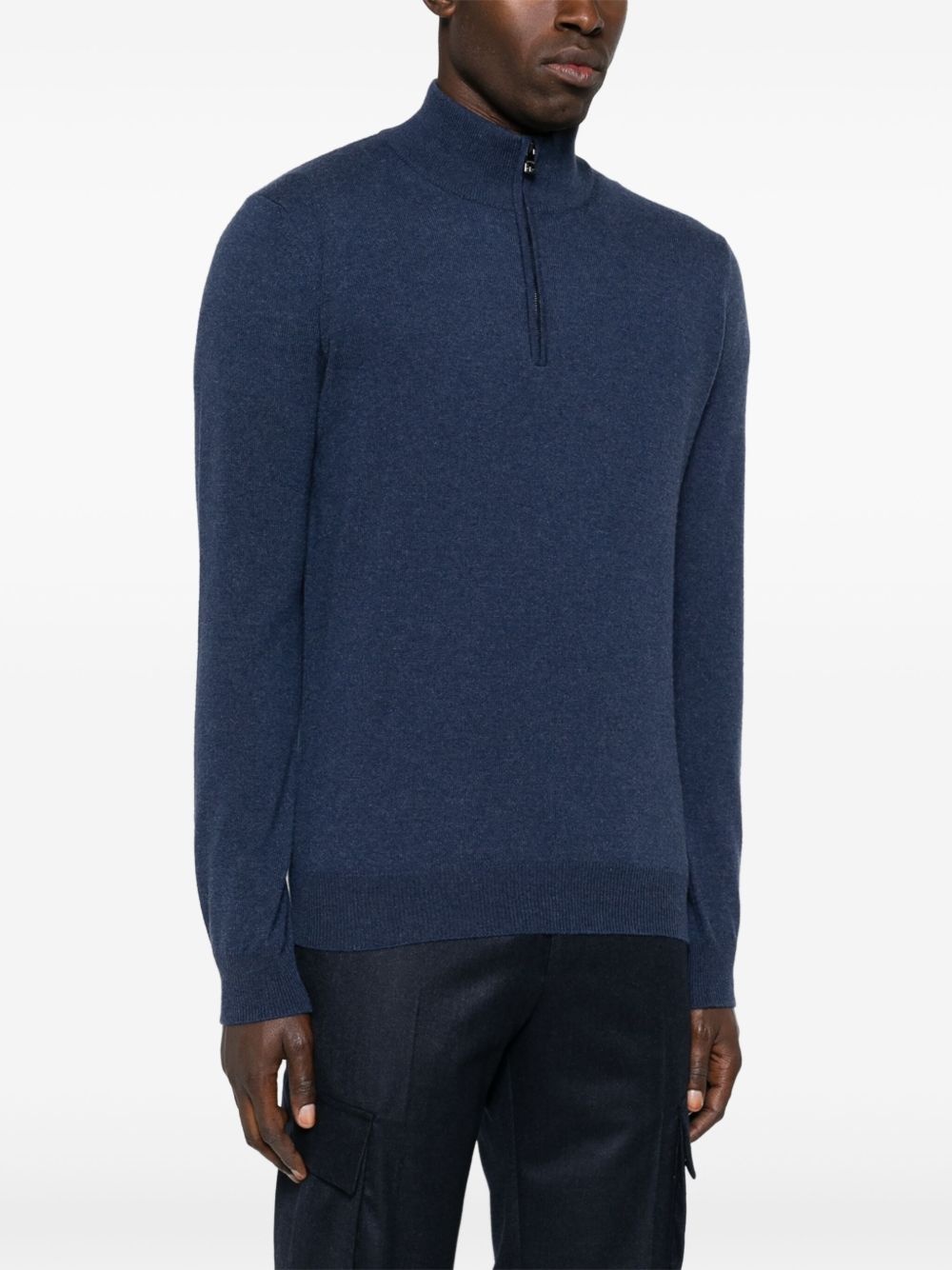 mock-neck sweater - 3
