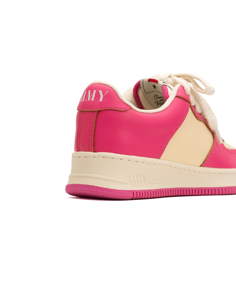 "ROSY" OG Sole Vintage Leather Low-top Sneaker 31