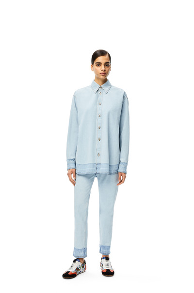 Loewe Oversize shirt in denim outlook