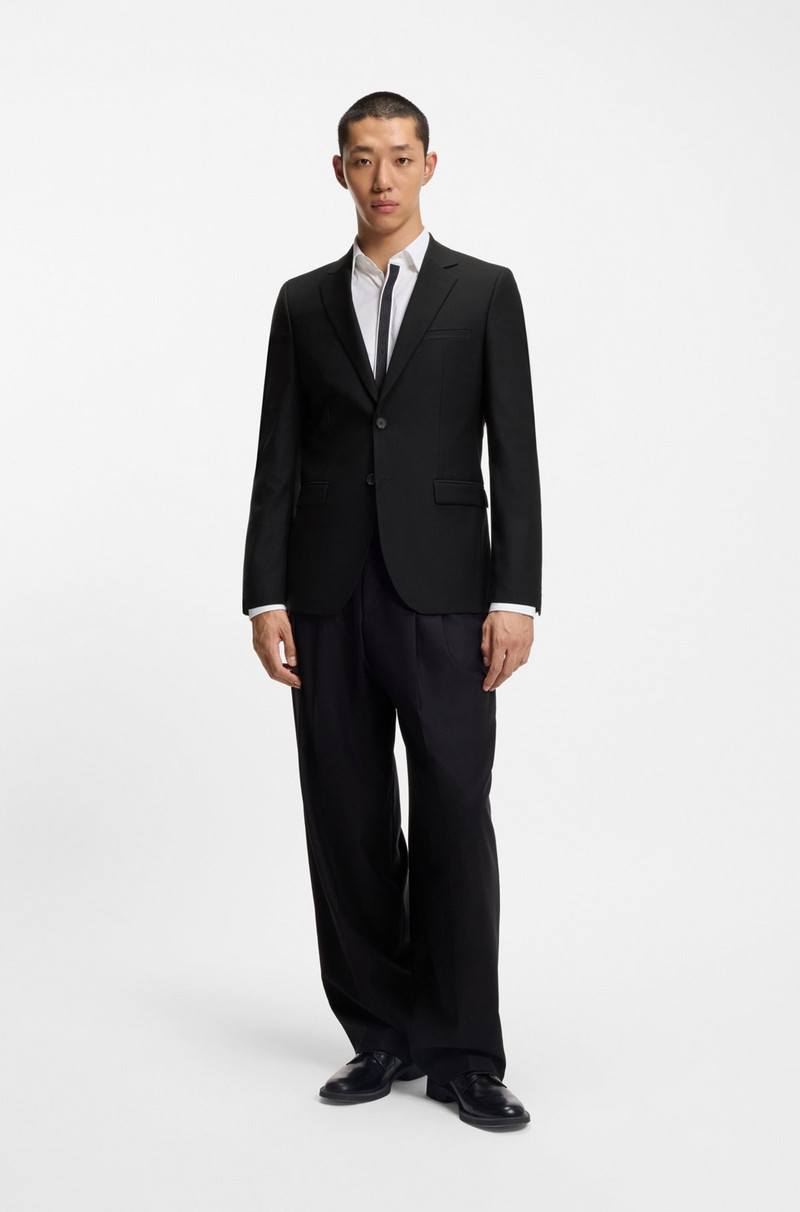 HUGO EXTRA-SLIM-FIT BLAZER IN WOOL-BLEND TWILL outlook