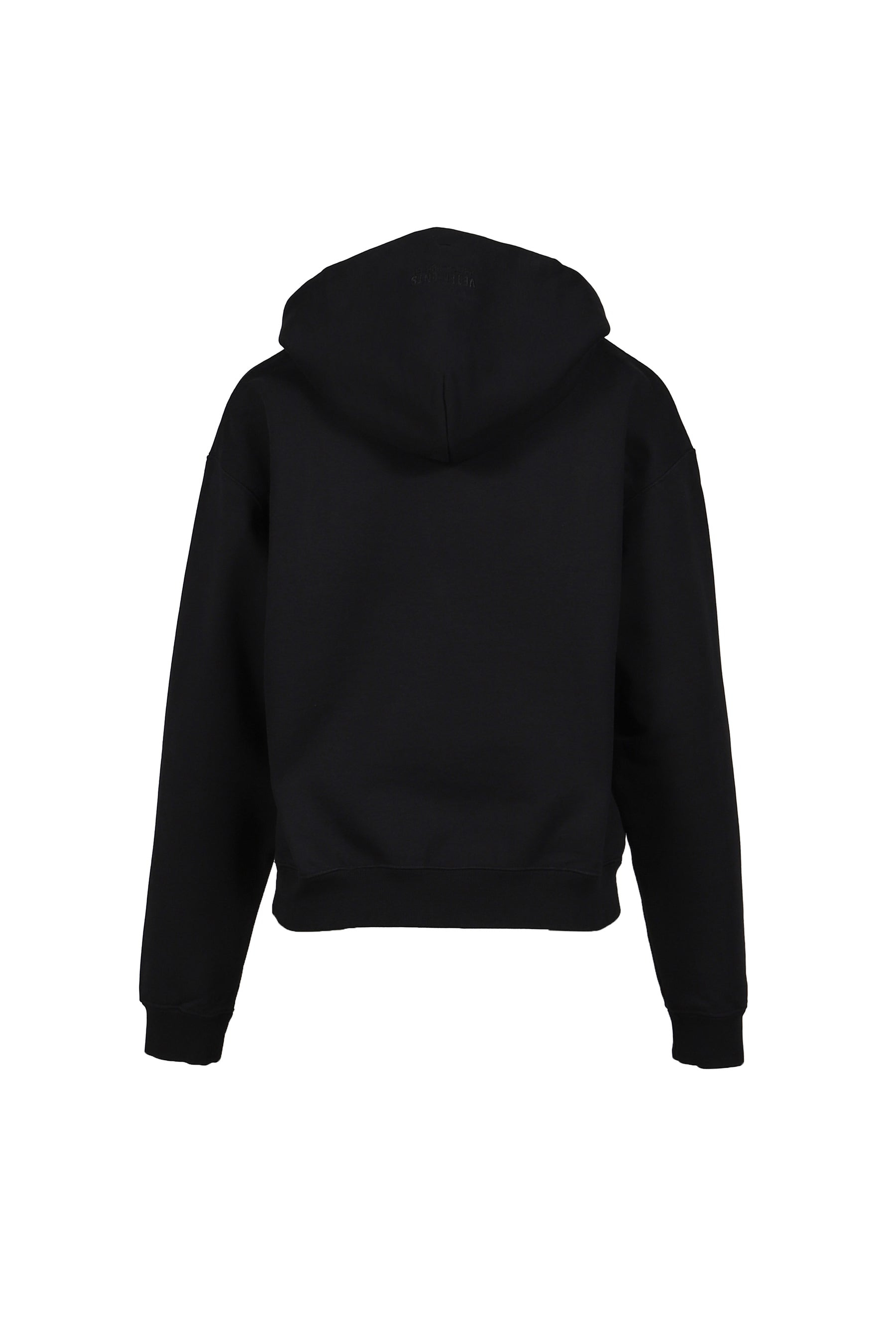 LOGO FITTED HOODIE / BLK - 6