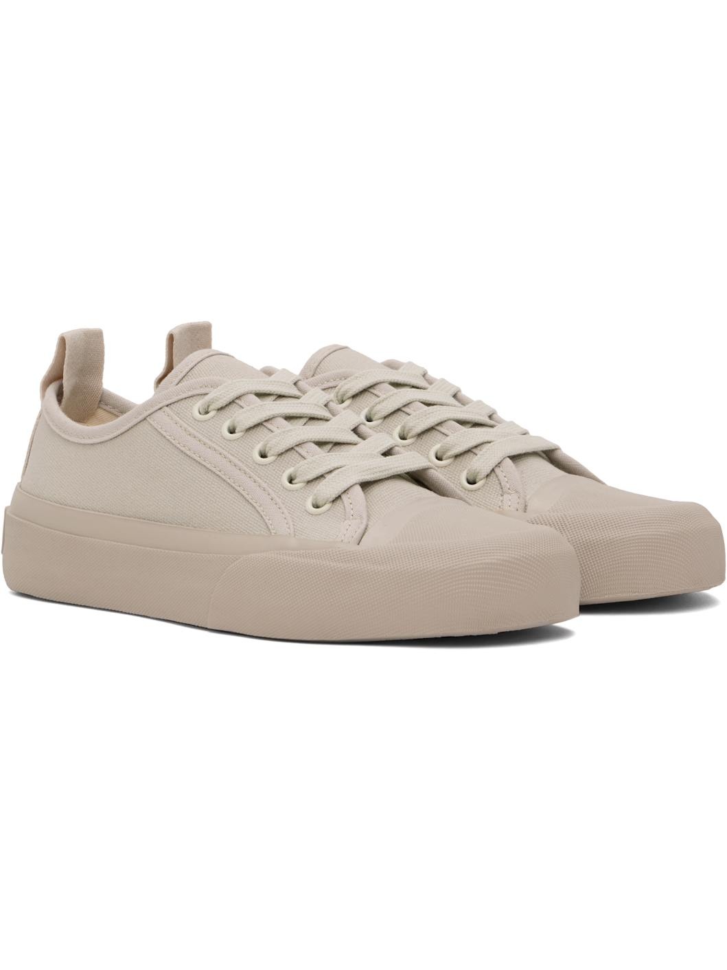 Taupe Byrd Canvas Sneakers - 4